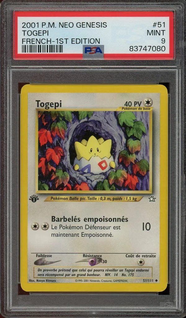 PSA 9 Togepi