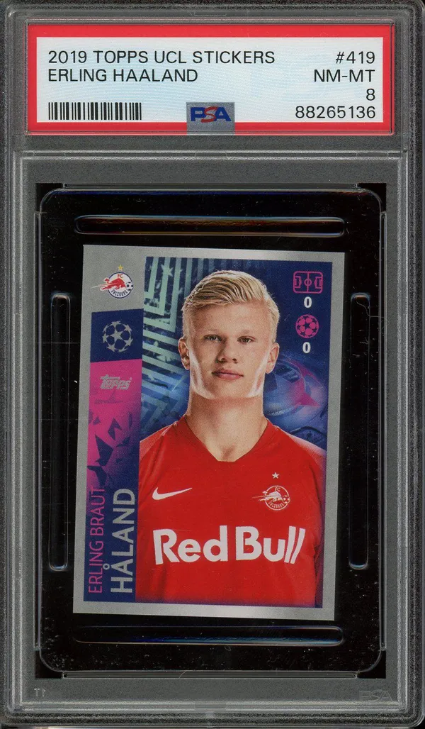 PSA 8 Erling Haaland