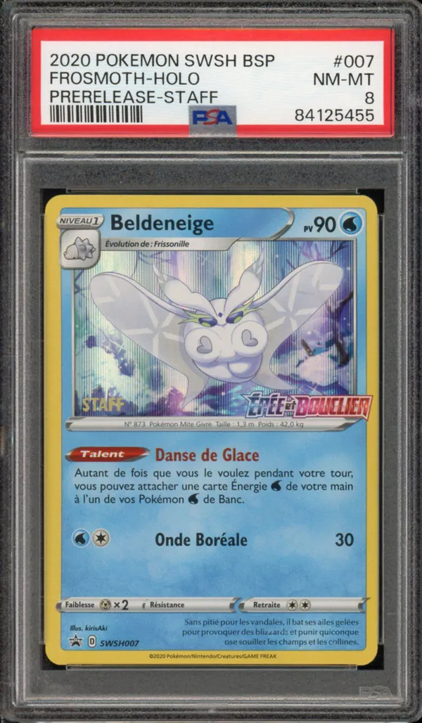 PSA 8 Beldeneige Holo Staff