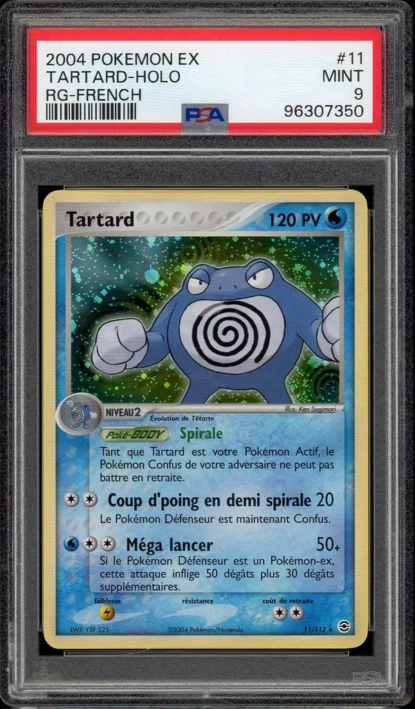 PSA 9 Tartard Holo