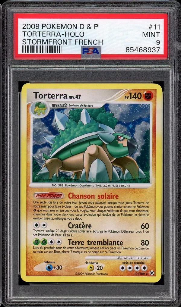 PSA 9 Torterra Holo