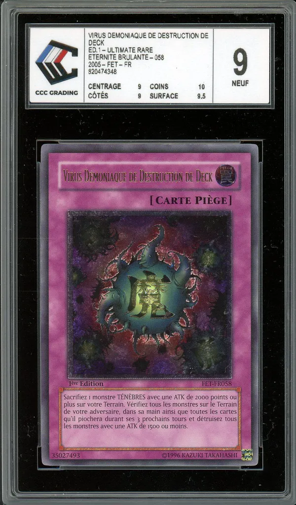 CCC 9 Virus Démo. de Dest. de Deck