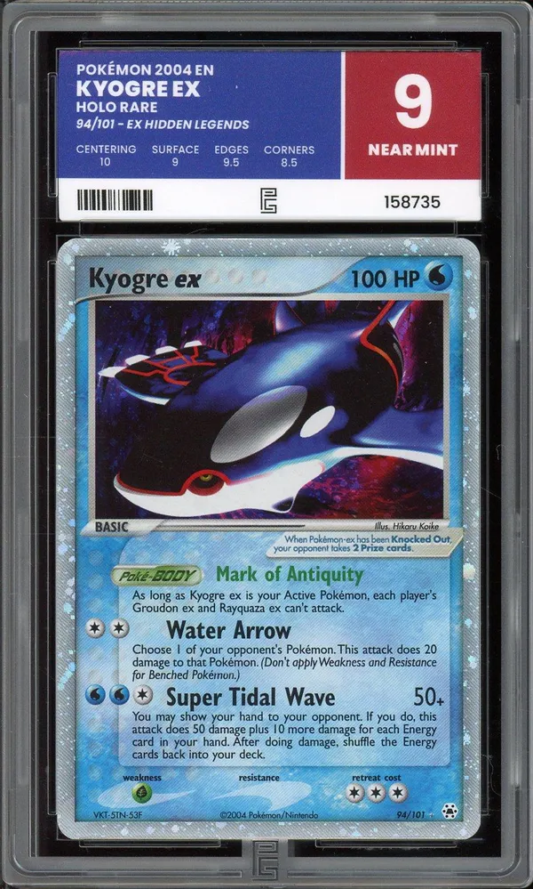 PG 9 Kyogre Ex