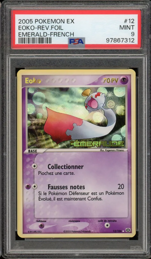 PSA 9 Eoko Holo Reverse