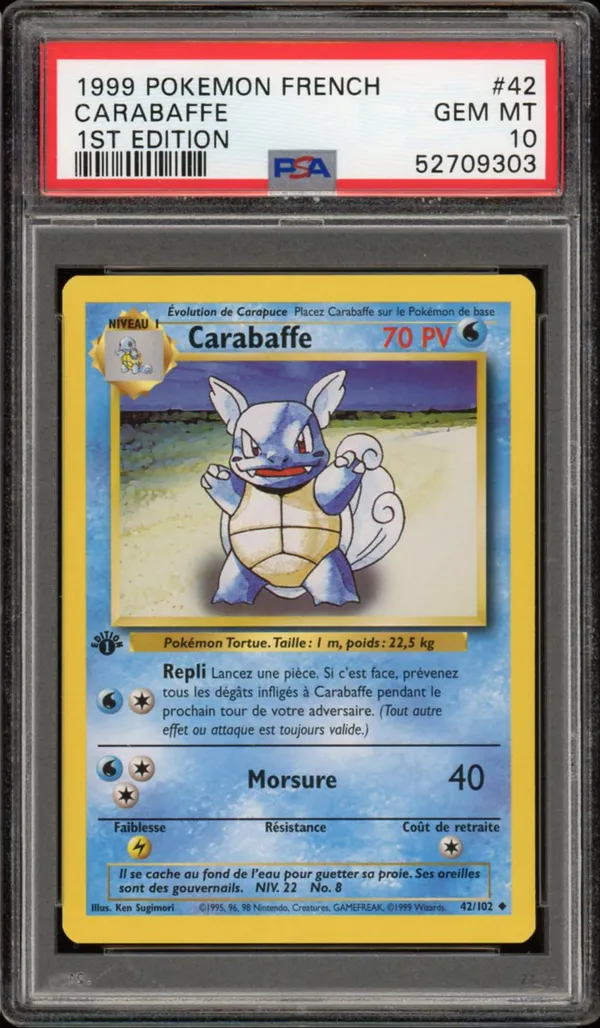 PSA 10 Carabaffe