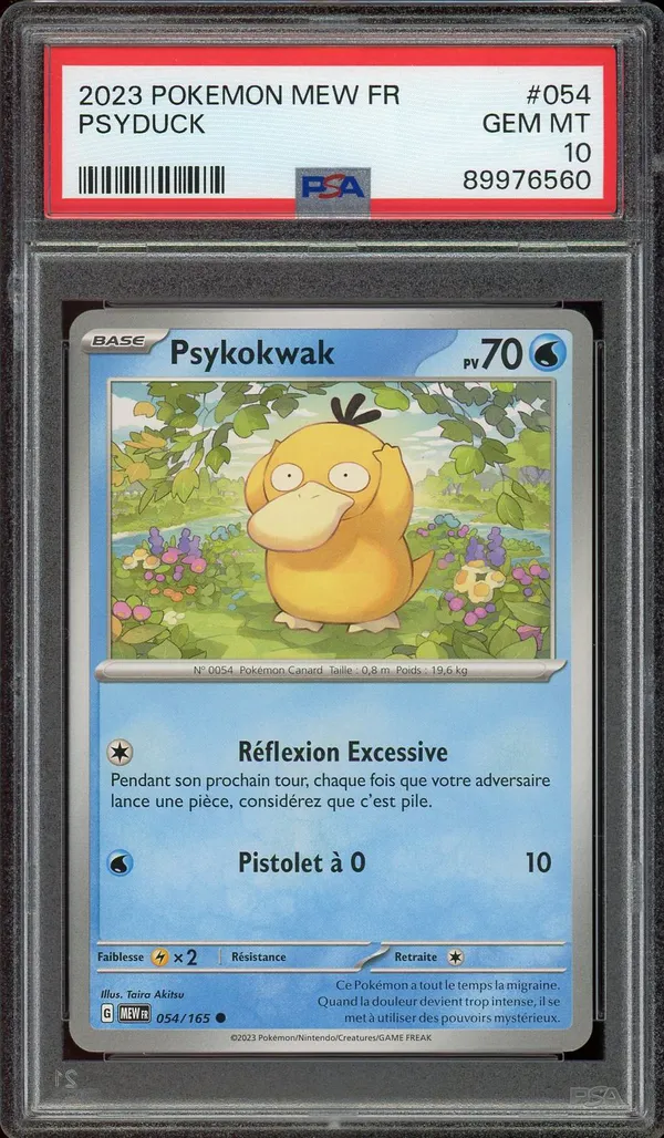 PSA 10 Psykokwak