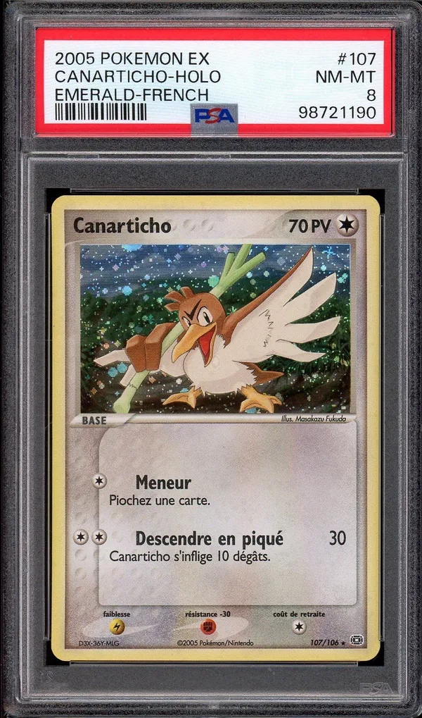 PSA 8 Canarticho Holo