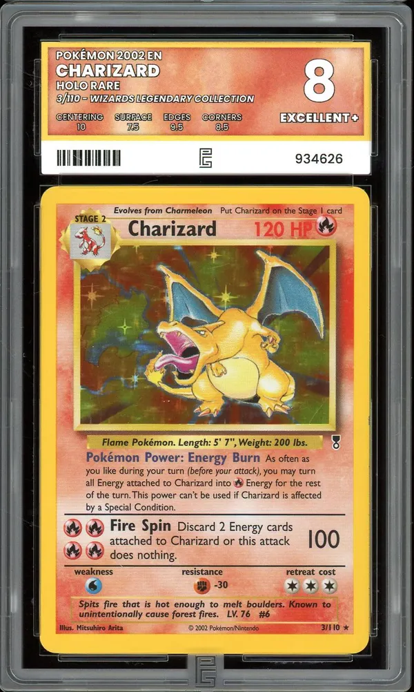 PG 8 Charizard Holo