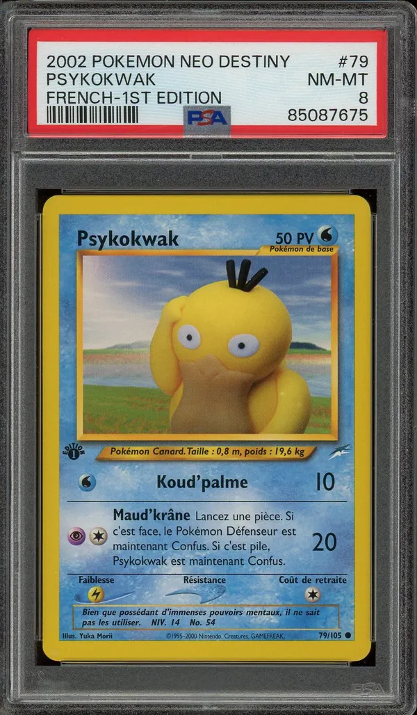 PSA 8 Psykokwak