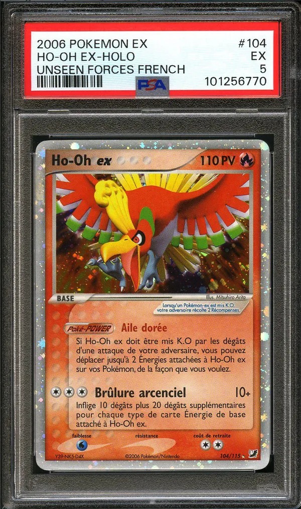 PSA 5 Ho-Oh Ex