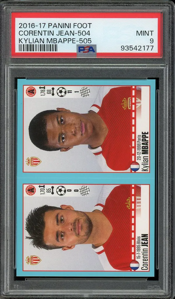 PSA 9 Kylian Mbappé