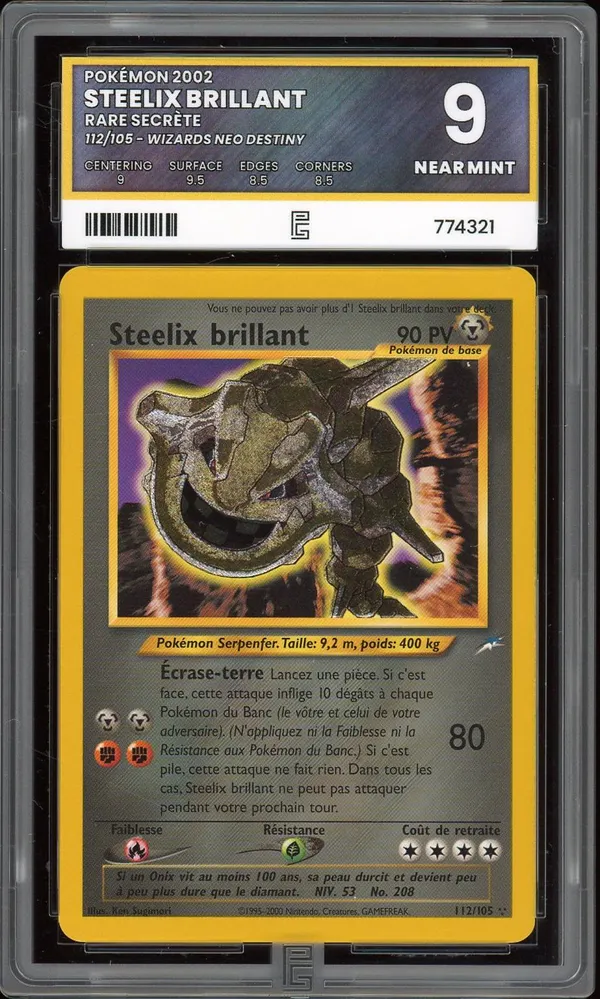 PG 9 Steelix Brillant