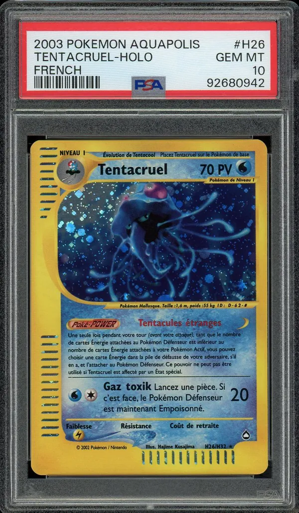 PSA 10 Tentacruel Holo