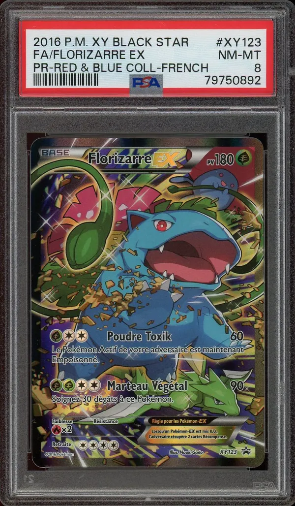 PSA 8 Florizarre Ex