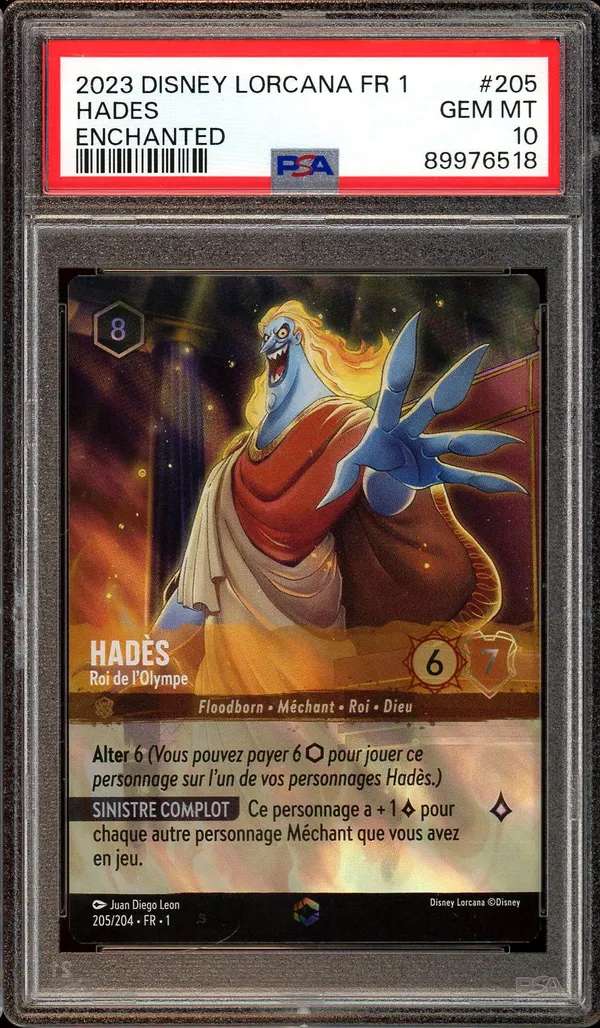 PSA 10 Hadès Enchantée
