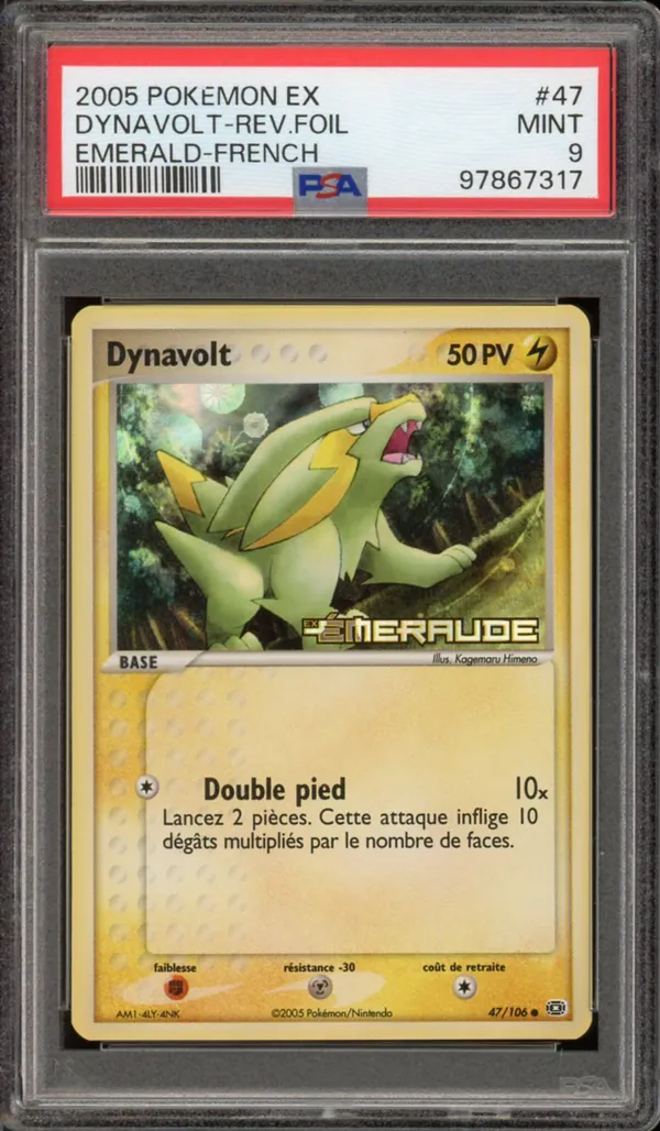 PSA 9 Dynavolt Reverse