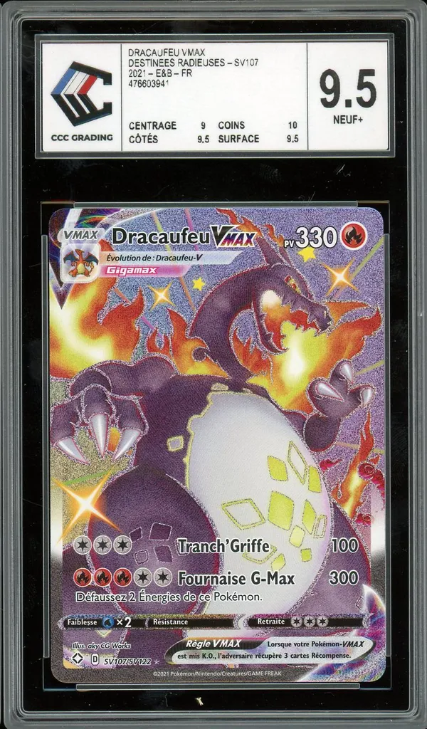 CCC 9.5 Dracaufeu VMax Shiny