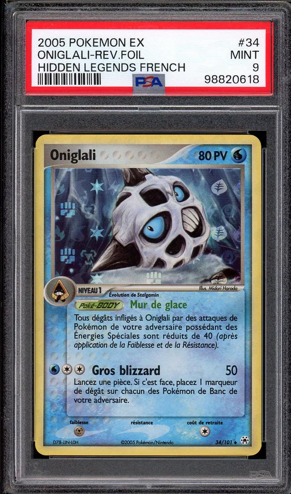 PSA 9 Oniglali Reverse
