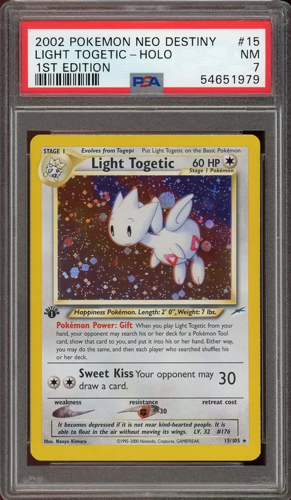 PSA 7 Light Togetic Holo