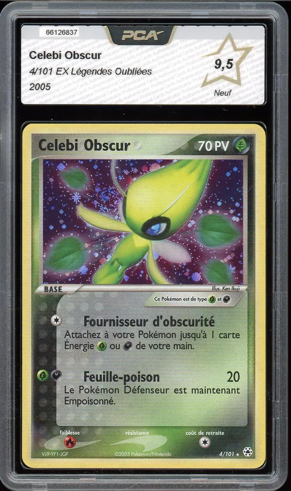 PCA 9.5 Celebi Obscur Holo