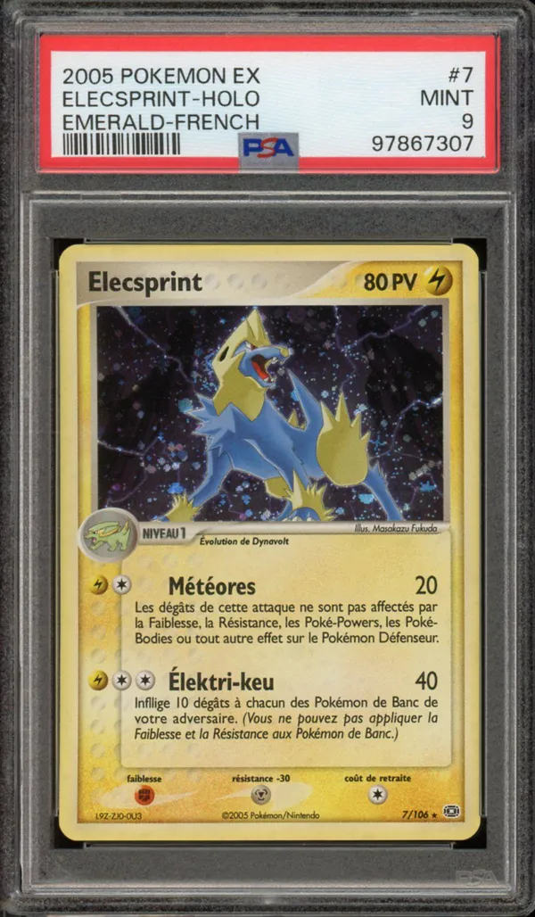 PSA 9 Elecsprint Holo