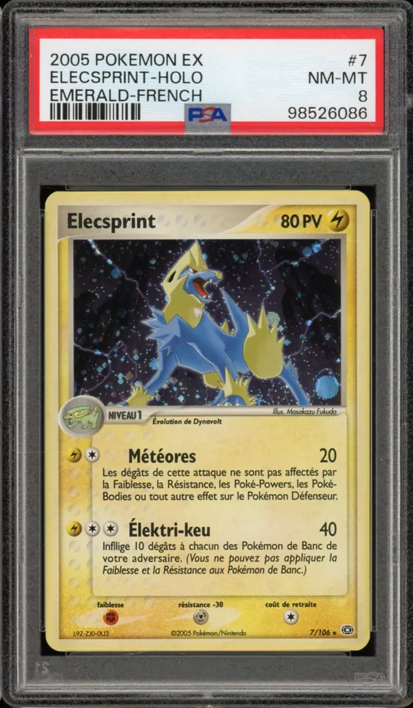 PSA 8 Elecsprint Holo