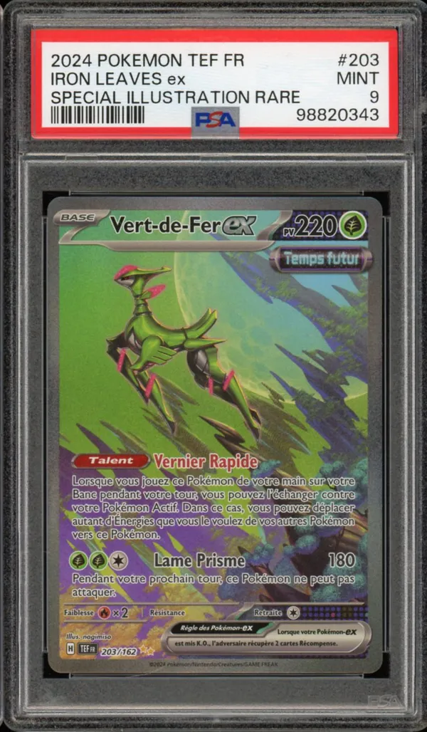 PSA 9 Vert-de-Fer Ex