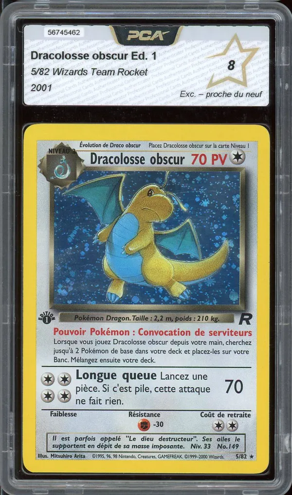PCA 8 Dracolosse Obscur Holo