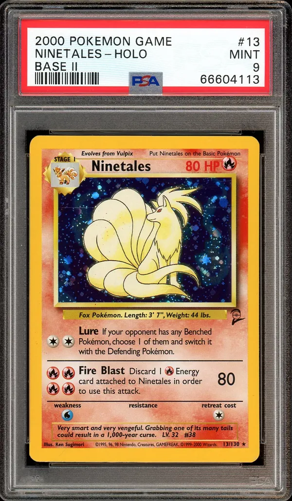 PSA 9 Ninetales Holo