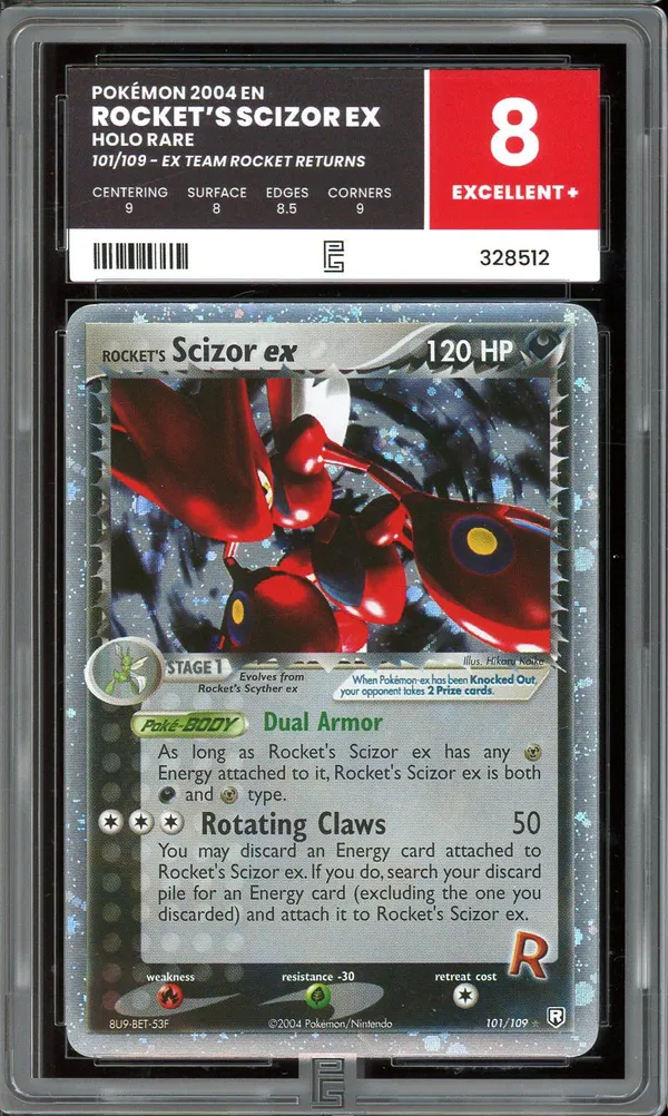 PG 8 Scizor Ex