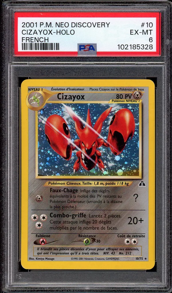 PSA 6 Cizayox Holo