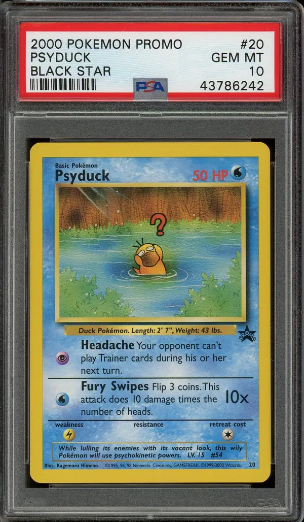 PSA 10 Psyduck