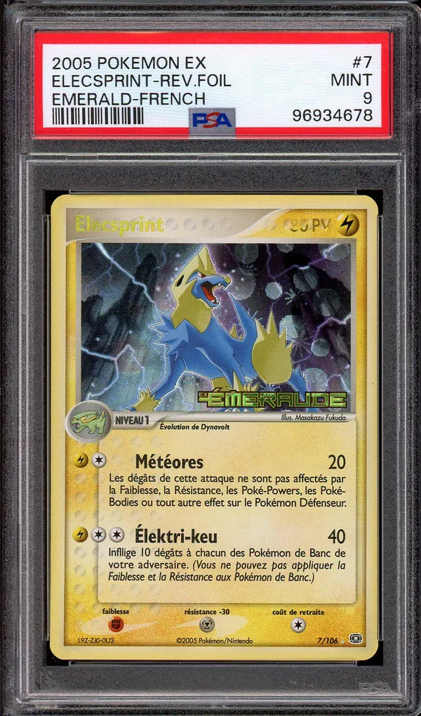 PSA 9 Elecsprint Reverse