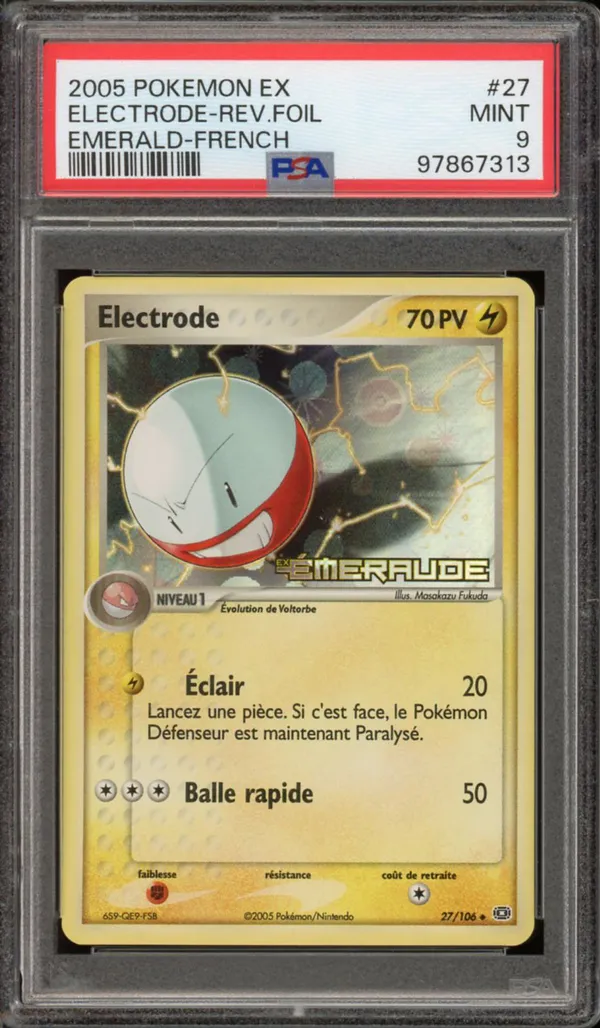 PSA 9 Electrode Reverse
