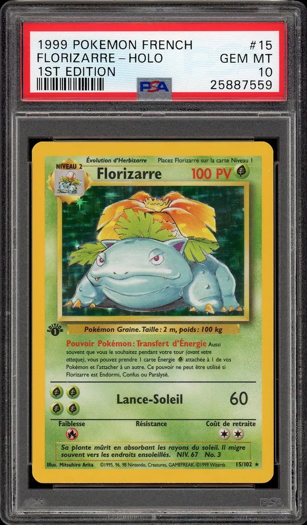 PSA 10 Florizarre Holo