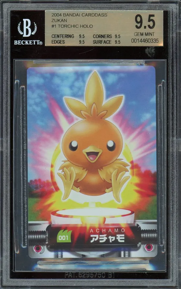 BGS 9.5 Torchic Holo