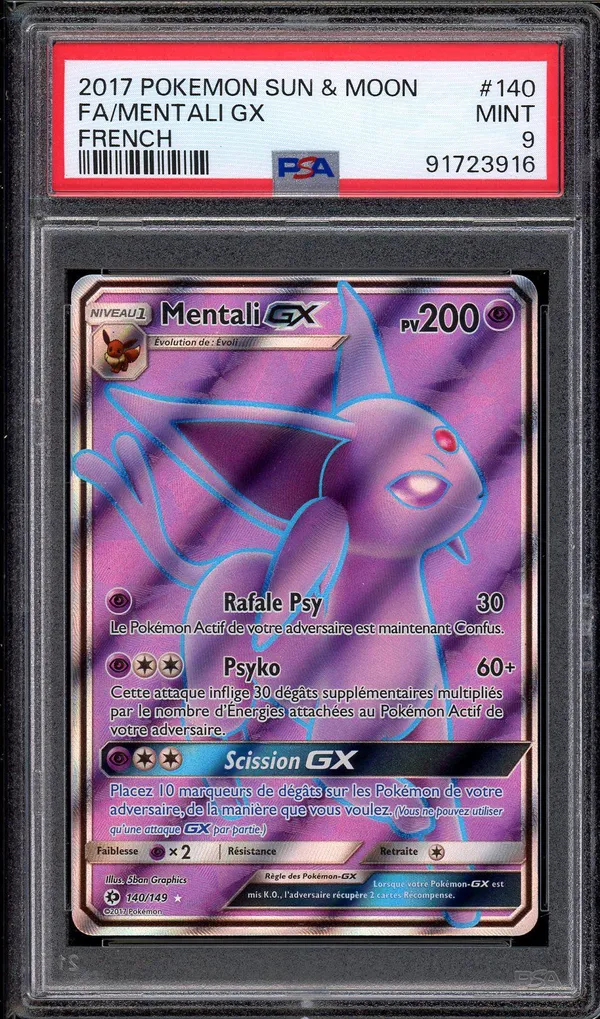 PSA 9 Mentali Gx