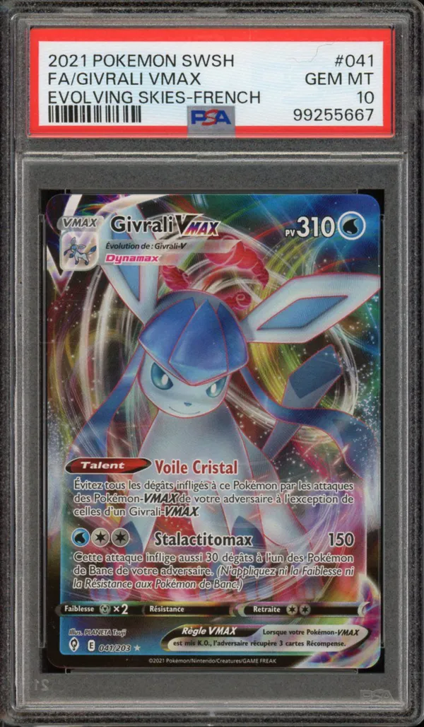 PSA 10 Givrali VMax