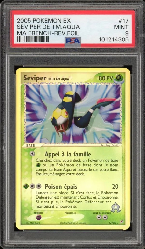 PSA 9 Seviper Reverse