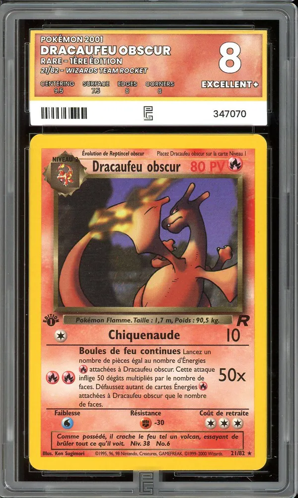 PG 8 Dracaufeu Obscur