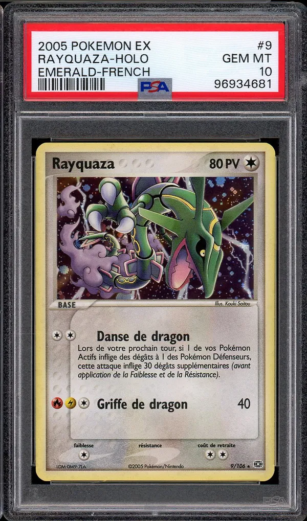 PSA 10 Rayquaza Holo