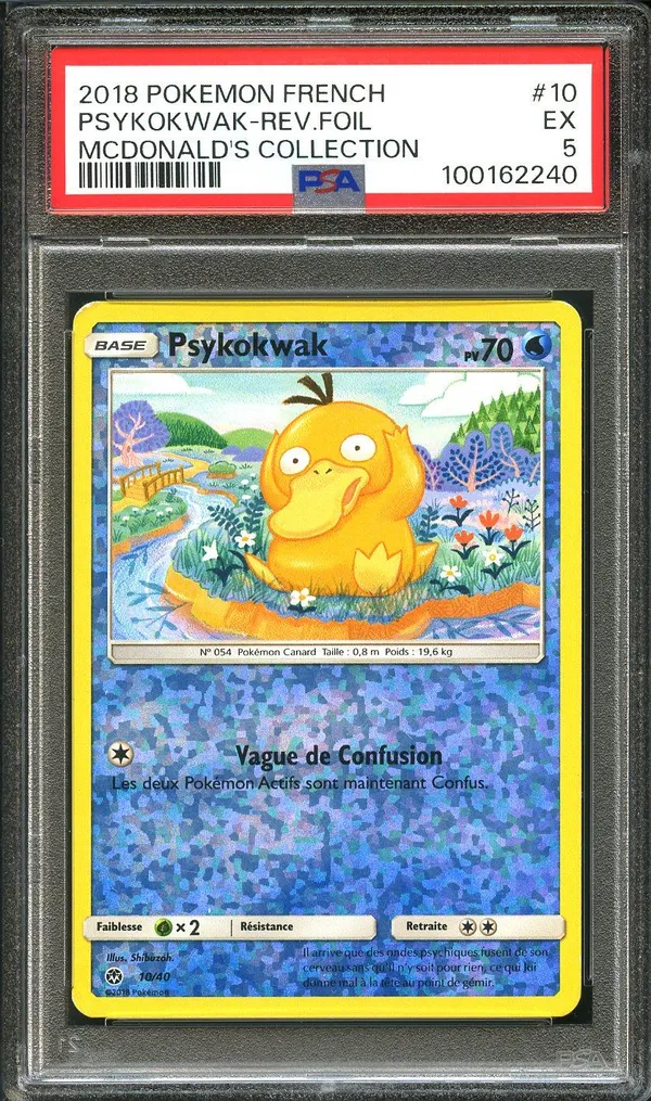 PSA 5 Psykokwak Reverse