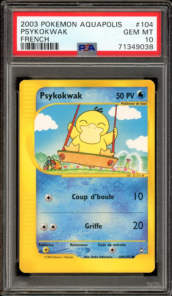 PSA 10 Psykokwak