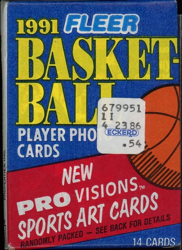 Booster Basket Ball Player Photo Cards 1991
