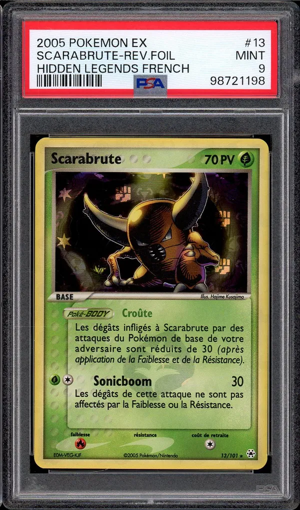 PSA 9 Scarabrute Reverse