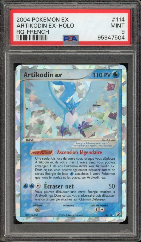 PSA 9 Artikodin Ex