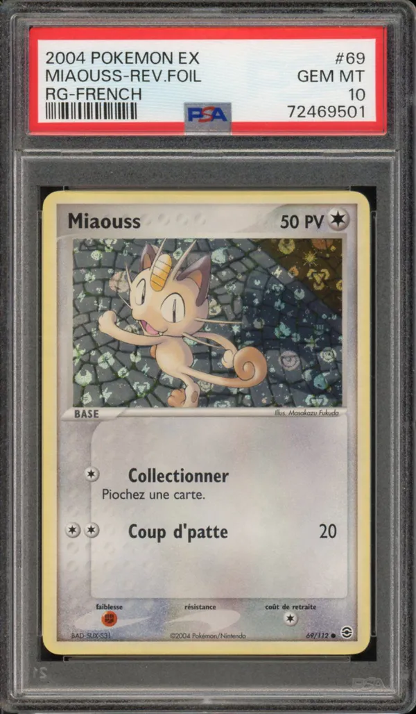 PSA 10 Miaouss Reverse