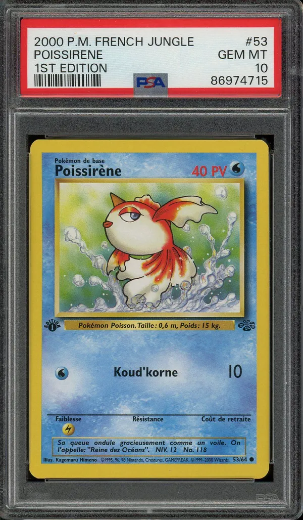PSA 10 Poissirène