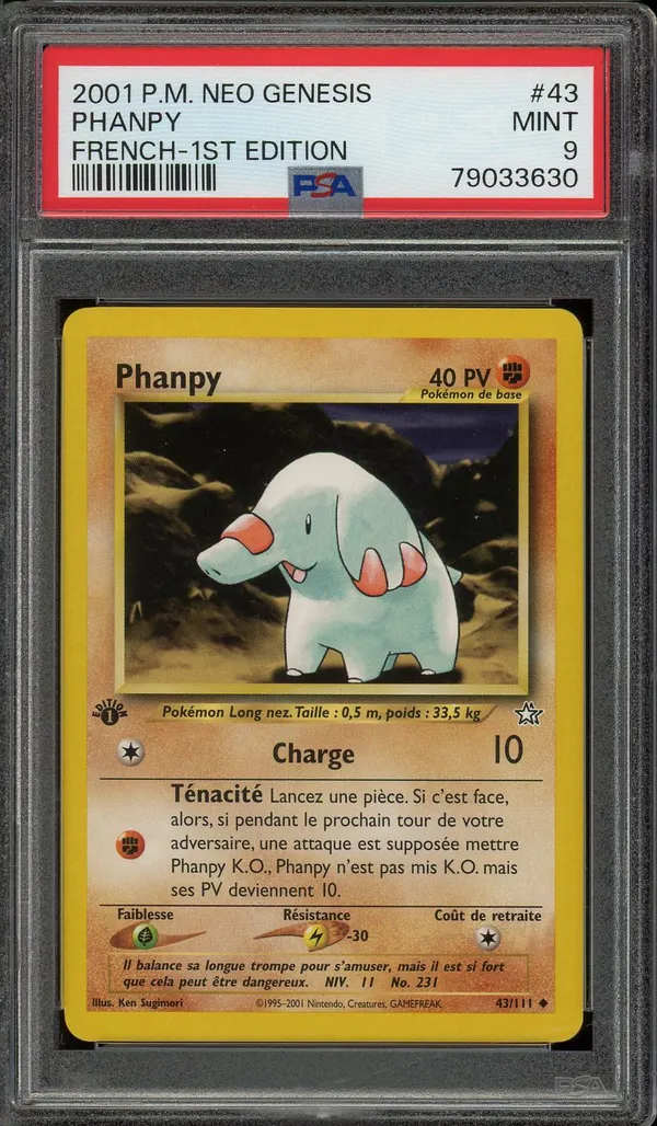 PSA 9 Phanpy
