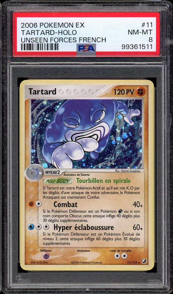 PSA 8 Tartard Holo
